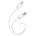 Дата кабель USB-C to Lightning 1.0m 27W High Elastic Zeus XO (NBQ239A_White)