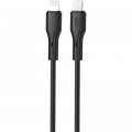 Дата кабель USB-C to Lightning NBQ231A-CI black XO (NB-Q231A-CI.black)