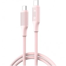 Дата кабель USB-C to USB-C NBQ265B-CC pink XO (NB-Q265B-CC.pink)