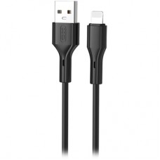 Дата кабель USB 2.0 AM to Lightning NB230-AI black XO (NB230-AI.black)