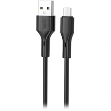 Дата кабель USB 2.0 AM to USB-C NB230-AC black XO (NB230-AC.black)