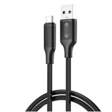 Дата кабель USB 2.0 AM to USB-C NB265-AC black XO (NB265-AC.black)