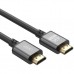 Кабель мультимедийный HDMI to HDMI 3.0m v2.0 black XO (GB017A-HDMI.tranish)