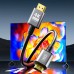 Кабель мультимедийный HDMI to HDMI 3.0m v2.0 black XO (GB017A-HDMI.tranish)