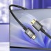 Кабель мультимедийный HDMI to HDMI 3.0m v2.0 black XO (GB017A-HDMI.tranish)