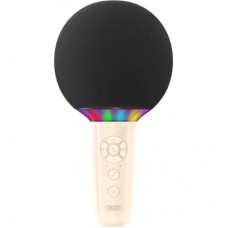 Микрофон XO BE50 Bluetooth, AUX, LED Beige (BE50.beige)