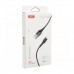 Дата кабель USB 2.0 AM to Lightning 1.0m 2A zinc alloy black XO (NB138-L-1-BK)