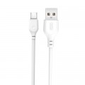 Дата кабель USB 2.0 AM to Micro 5P 2.0m 2.1A white XO (NB103-M2-WH)