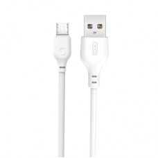 Дата кабель USB 2.0 AM to Micro 5P 2.0m 2.1A white XO (NB103-M2-WH)