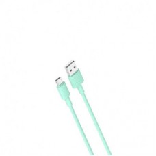 Дата кабель USB 2.0 AM to Micro 5P 1.0m 2.4A green XO (NB156-M-GR)