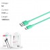Дата кабель USB 2.0 AM to Micro 5P 1.0m 2.4A green XO (NB156-M-GR)