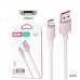 Дата кабель USB 2.0 AM to Micro 5P 1.0m 2.4A pink XO (NB156-M-PN)