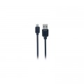 Дата кабель USB 2.0 AM to Micro 5P 1.0m 2.1A black XO (NB36-M-1-BK)