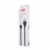 Дата кабель USB 2.0 AM to USB-C 2.0m 2.1A black XO (XO-NB103-TC-2-BK)