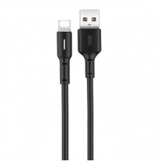 Дата кабель USB 2.0 AM to Micro 5P 1.0m 3A black XO (NB112-M-BK)