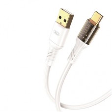 Дата кабель USB 2.0 AM to USB-C 1.0m 2.4A white XO (XO-NB229-TC-1-WH)
