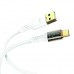 Дата кабель USB 2.0 AM to USB-C 1.0m 2.4A white XO (XO-NB229-TC-1-WH)