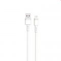 Дата кабель USB 2.0 AM to Lightning 1.0m 5A white XO (XO-NBQ166-L-1-WH)