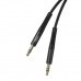 Кабель мультимедійний 3.5mm M to 3.5mm M 1.0m black XO (NBR175A-BK)