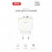 Зарядний пристрій XO 1xUSB QC3.0 + 1xUSB-C PD20W (XO-QC37)