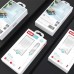 Зарядний пристрій XO 1xUSB QC3.0 18W + 2xUSB 2.4A + cable USB-C white (L72-TC-WH)
