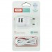 Зарядное устройство XO 2xUSB 2.4A + cable USB to Micro 5P white (L62-M-WH)