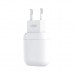 Зарядное устройство XO 2xUSB 2.4A + cable USB to USB-C white (L78-TC-WH)