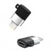 Перехідник Lightning M to Micro 5P F black XO (XO-NB149B-BK)