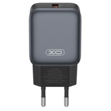 Зарядний пристрій XO USB QC3.0 18W black (L152_Black)