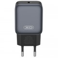 Зарядний пристрій XO USB-C PD30W black (L155_Black)