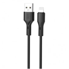 Дата кабель USB 2.0 AM to Lightning 1.0m black XO (NB230_L_Black)
