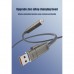 Дата кабель USB 2.0 AM to USB-C + USB 2.0 AM to Lightning 1.0m 60W gray XO (NB275_4-in-1_Gray)