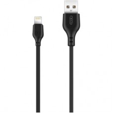 Дата кабель USB 2.0 AM to Lightning 1.0m 2.1A NB103 black XO (6920680862702)