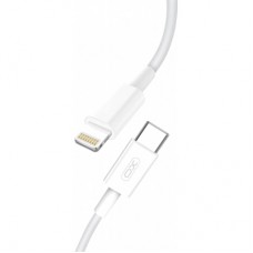 Дата кабель USB 2.0 AM to Lightning 1.0m PD18W NB113 white XO (6920680863846)