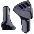 Зарядное устройство XoKo CC-300 3 USB 4.2A Black (CC-300-BK)