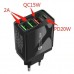 Зарядний пристрій XoKo QC-470 (APD-36W01) (QC-470-BK)