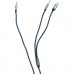 Кабель мультимедийный AUX MH-270 jack - jack 3.5mm-Type-C 1.2m blue XoKo (XK-MH-270)