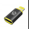 Переходник USB-C F to Lightning M 30W black XoKo (AC-033)