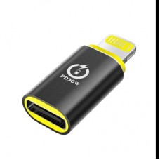Перехідник USB-C F to Lightning M 30W black XoKo (AC-033)