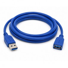 Дата кабель USB 3.0 AM/AF 1.5m blue XoKo (XK-AMAF-USB30-15-BL)
