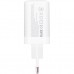 Зарядний пристрій XoKo 1xUSB-C PD65W + 1xUSB QC3.0 GaN white (XK-QC-620)