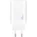 Зарядний пристрій XoKo 2xUSB-C PD65W + 1xUSB QC3.0 GaN white (XK-QC-630)