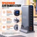 Зарядний пристрій XoKo 8xUSB-C PD 65 - 140W + 2xUSB QC30W GaN3 800W (XK-QC-800)