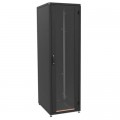 Шкаф напольный Zpas 42U 600x800 glass door black (IT-426080-69AA-2-161-FP)