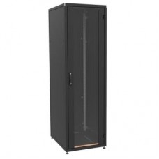 Шкаф напольный Zpas 42U 600x800 glass door black (IT-426080-69AA-2-161-FP)